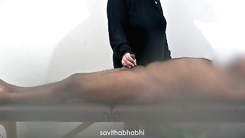 Indian guy is in a trance while a lady is in a trance