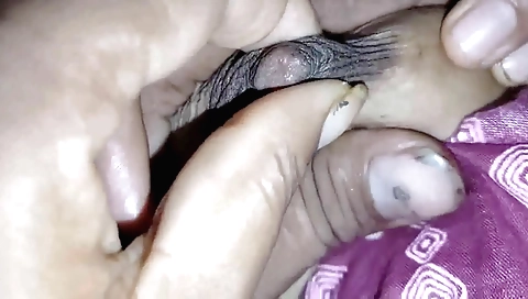 Handjob made in hardcore style video on amateur porn video