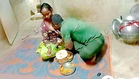 Busty brunette in stockings and pink top gets her pussy penetrated